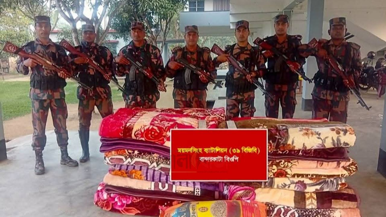 সীমান্তে বিজিবির অভিযানে ভারতীয় মালামাল ও মাদক উদ্ধার