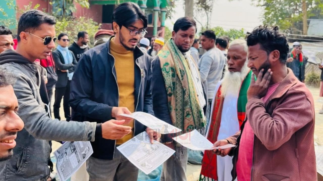 তারেক রহমানের ‘আগামীর বাংলাদেশ’ পরিকল্পনা তুলে ধরতে বাউফলে বিএনপির জনসংযোগ
