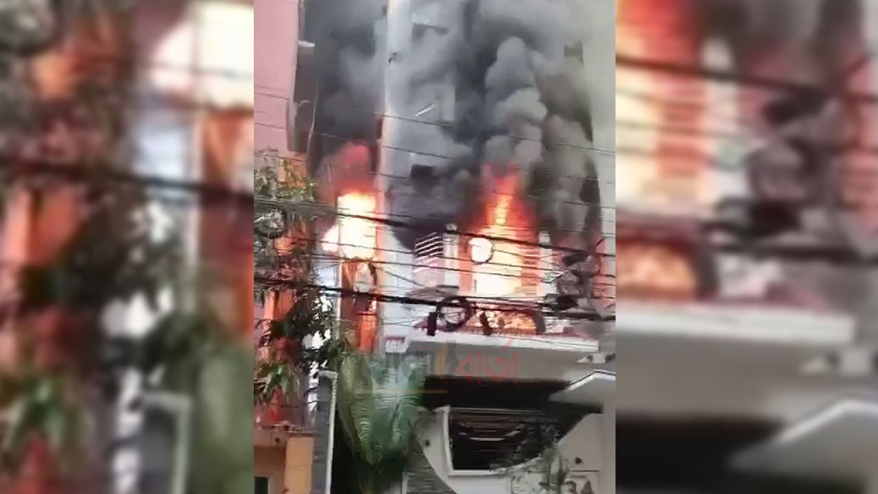 উত্তরায় ৭ তলা আবাসিক ভবনে আগুন, নিহত ৩