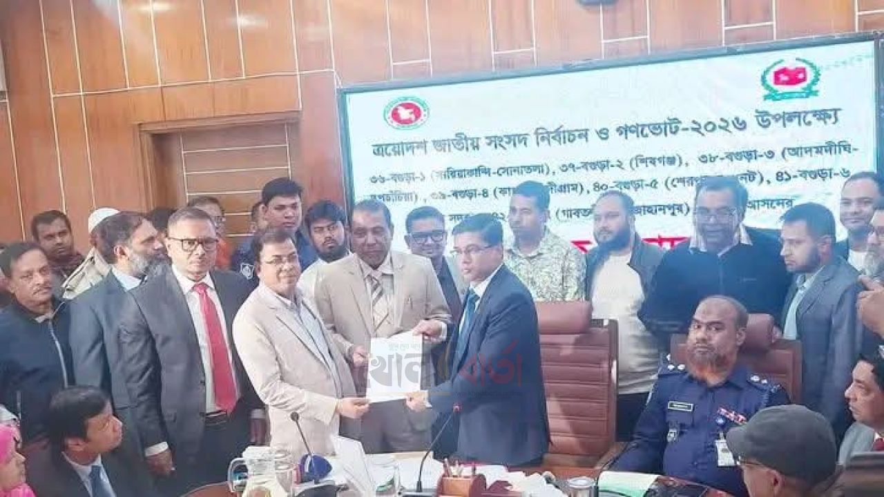 বগুড়া-২ (শিবগঞ্জ) আসনে ধানের শীষ প্রতীক পেলেন বিএনপির  এমপি প্রার্থী মীর শাহে আলম