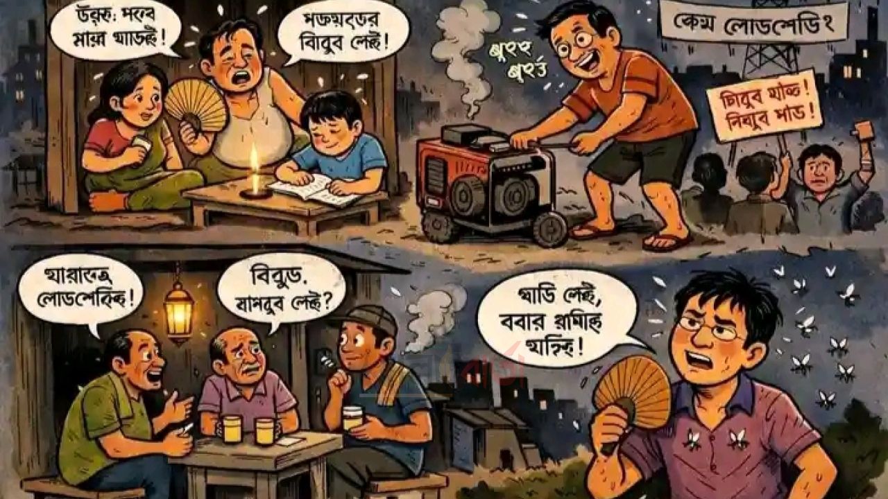 কালিয়াকৈরে লোডশেডিংয়ে দিশেহারা জনজীবন