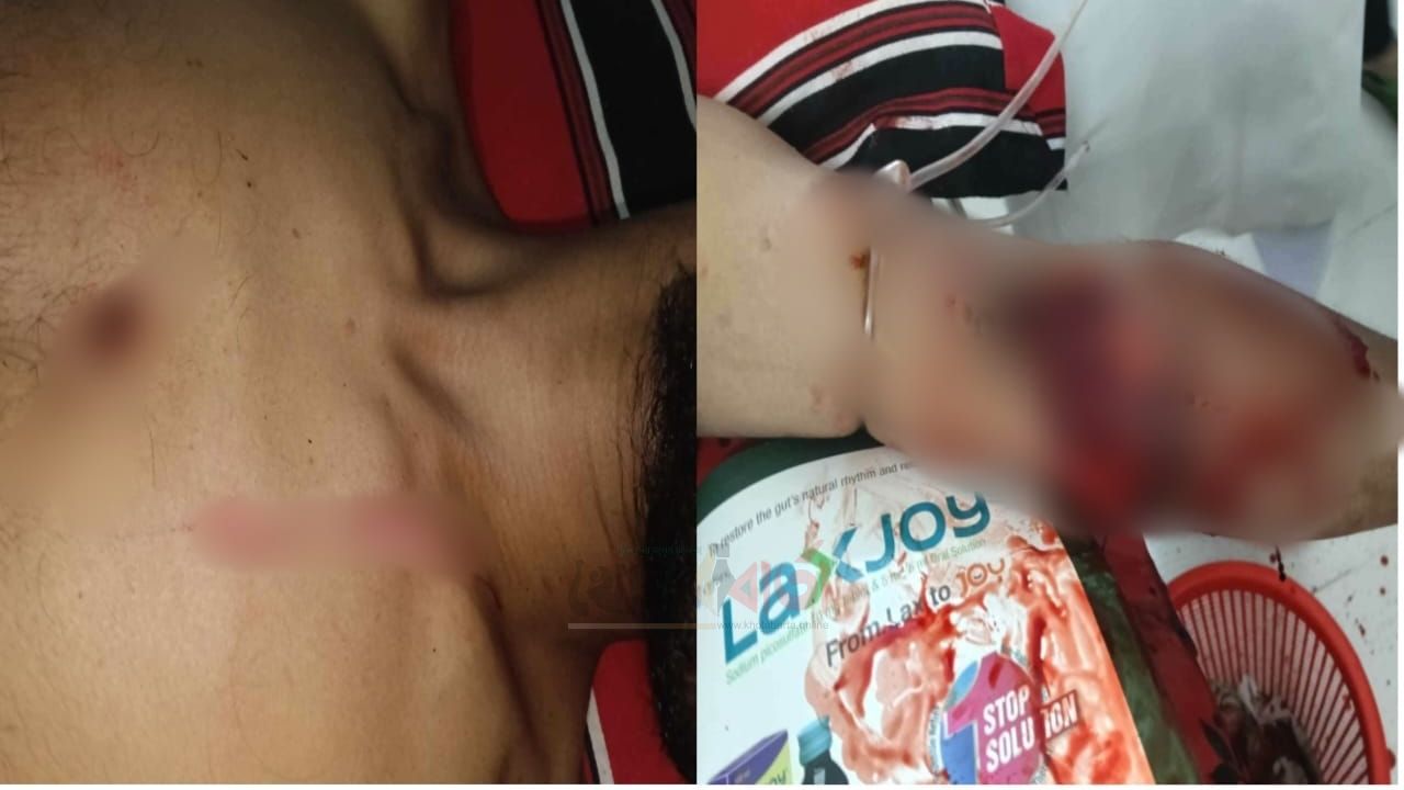 রায়গঞ্জের ধানগড়ায় মাদক সেবনে বাধা, সংঘর্ষে কুপাকুপি, আহত ২